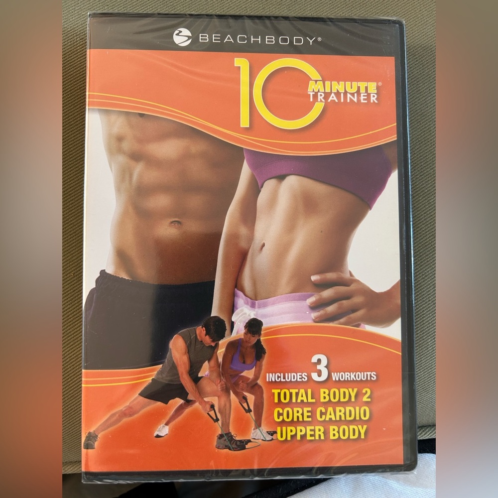 Beachbody 10 minute trainer DVD -NEW!